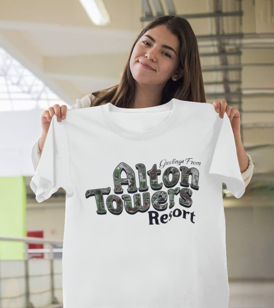 Greetings From Alton Towers Resort Adventure T-Shirt