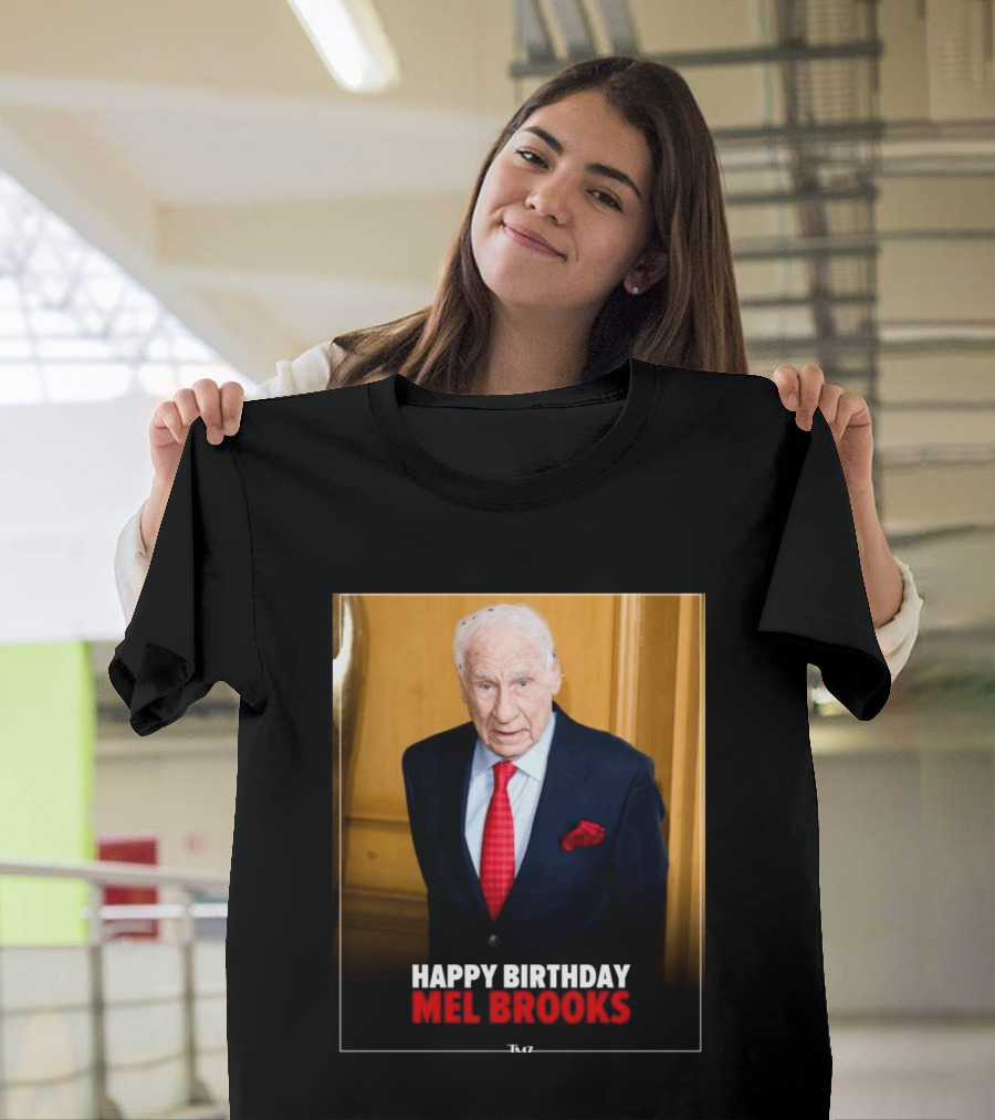 Mel Brooks Happy 100th Birthday Celebration T-Shirt
