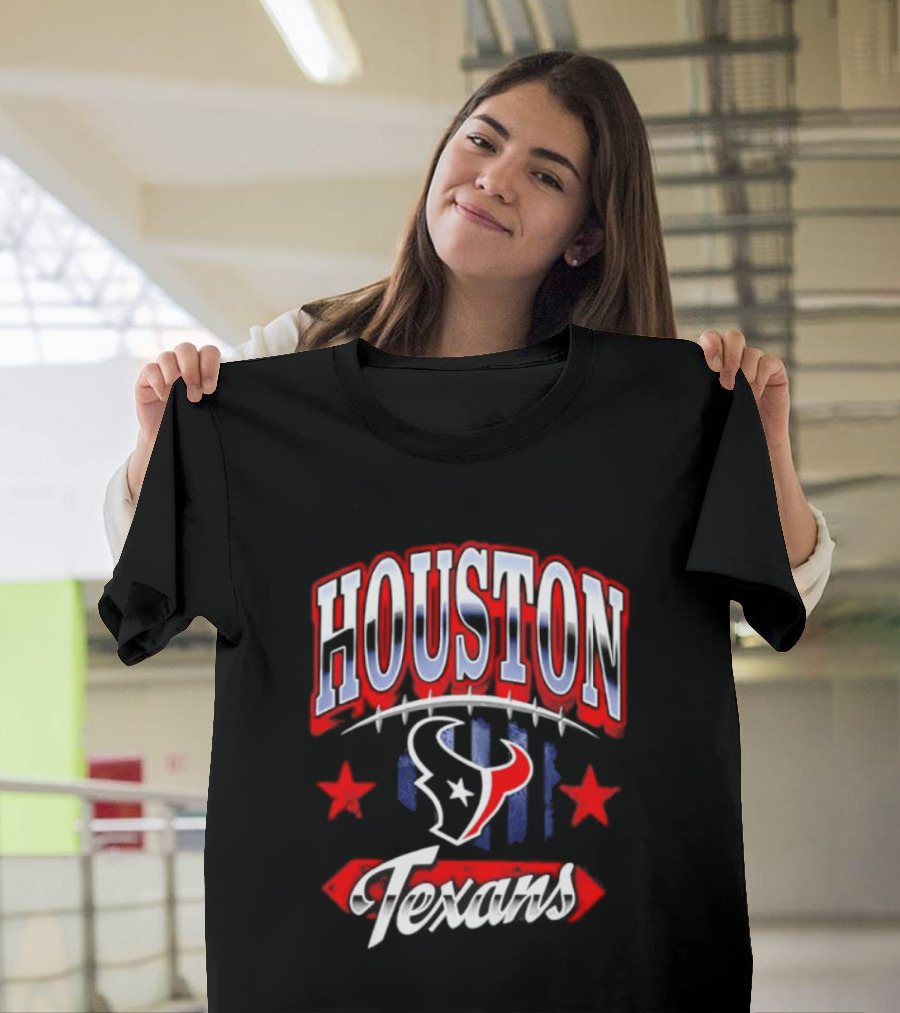 Houston Texans Stars And Stripes 2026 T-Shirt