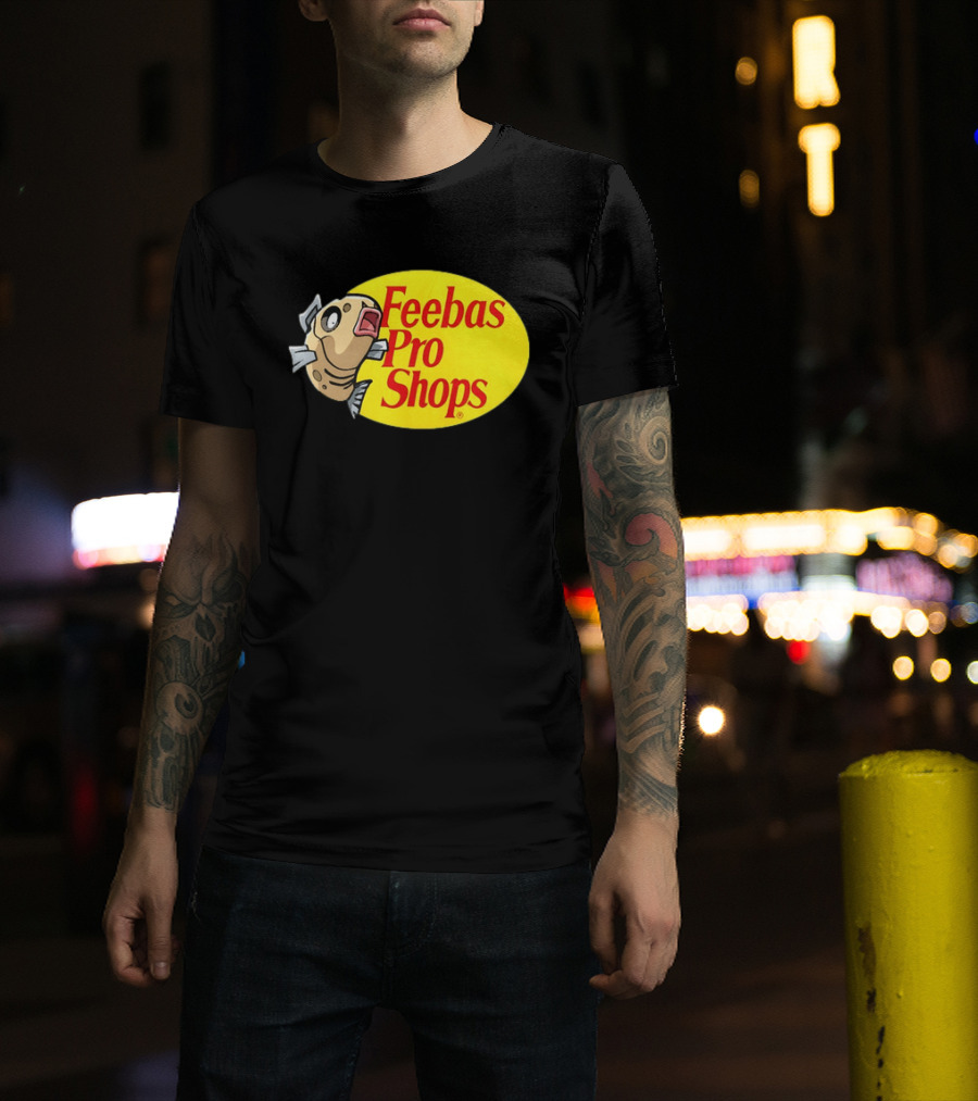 Feebas Pro Shops Fun Fish Illustration For Fans T-Shirt