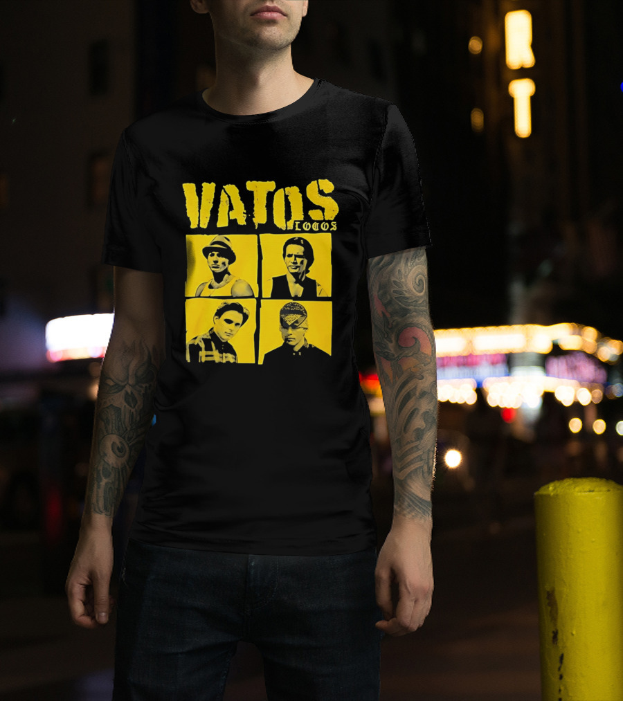 Vatos Locos Characters Yellow T-Shirt