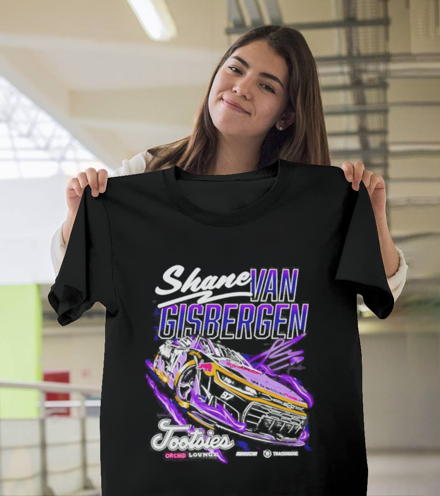 Shane Van Gisbergen #97 2026 Tootsies Orchid Sweeps Racing Car T-Shirt