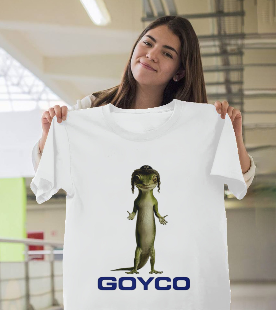Goyco Lizard With Kippah And Payot T-Shirt