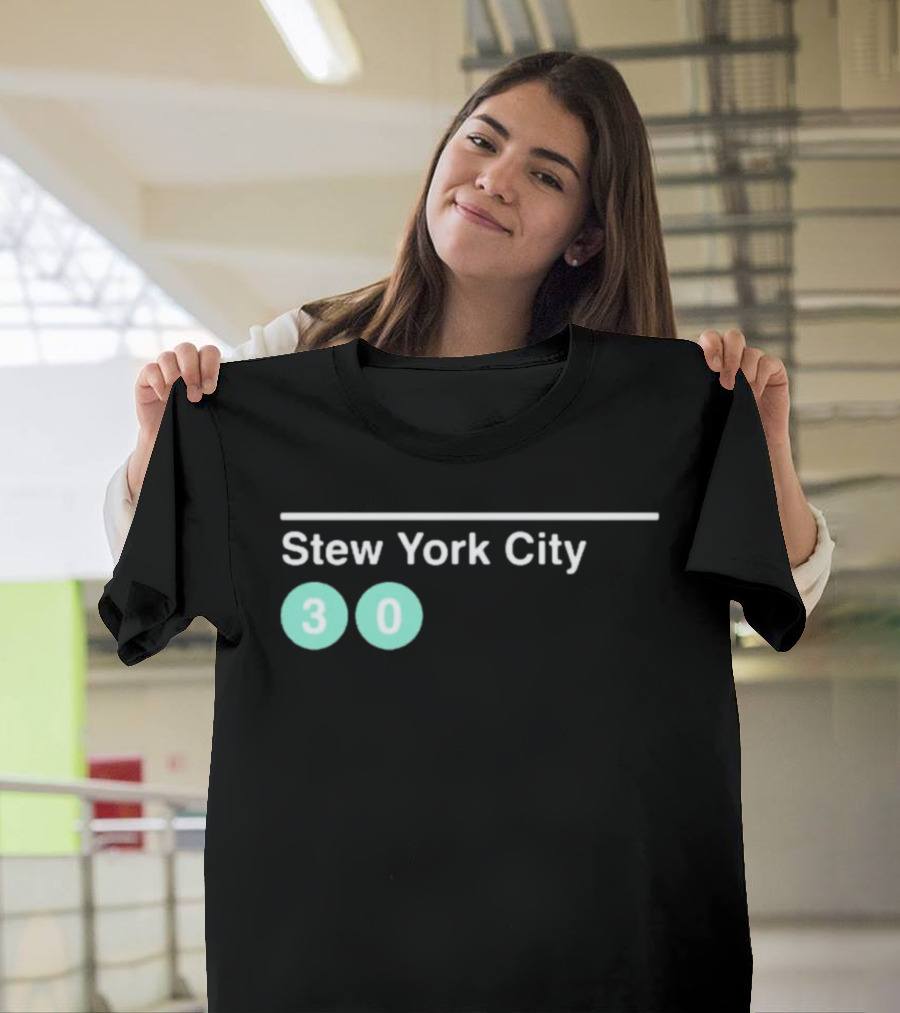 Stew York City 30 Breanna Stewart NY Liberty WNBA T-Shirt