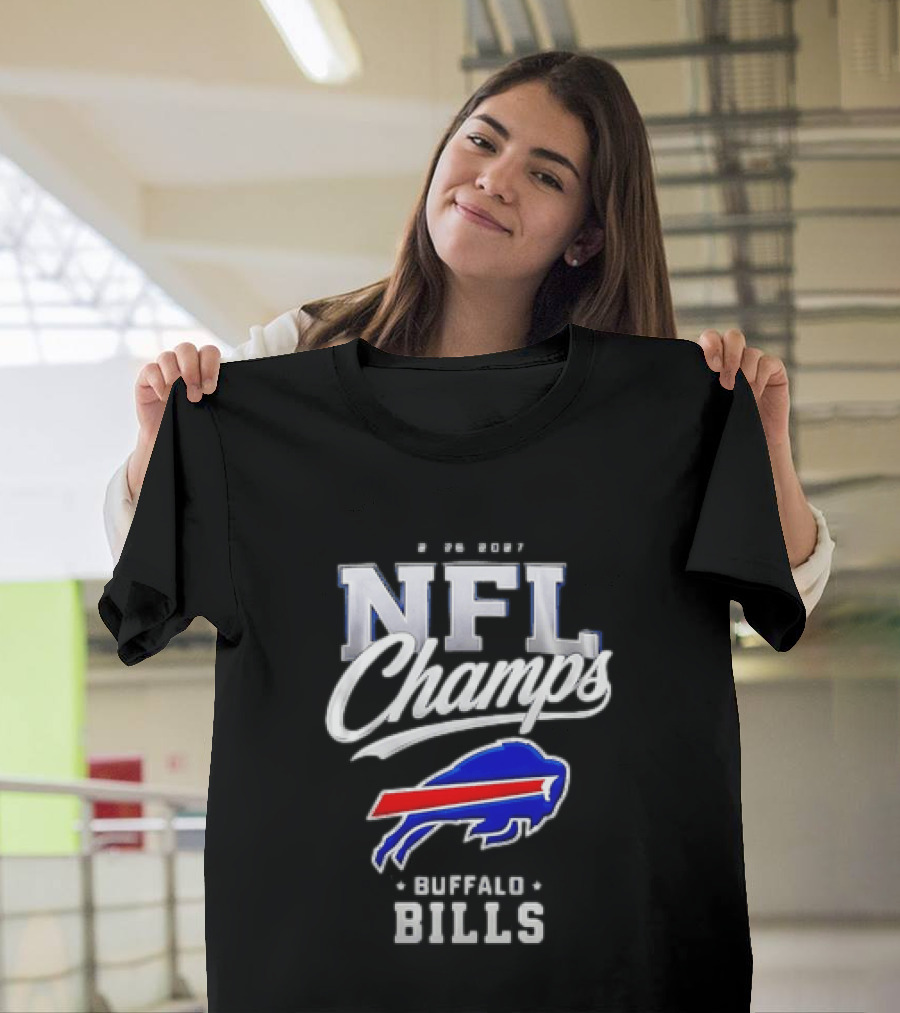 Buffalo Bills NFL Champs 2026 2027 T-Shirt