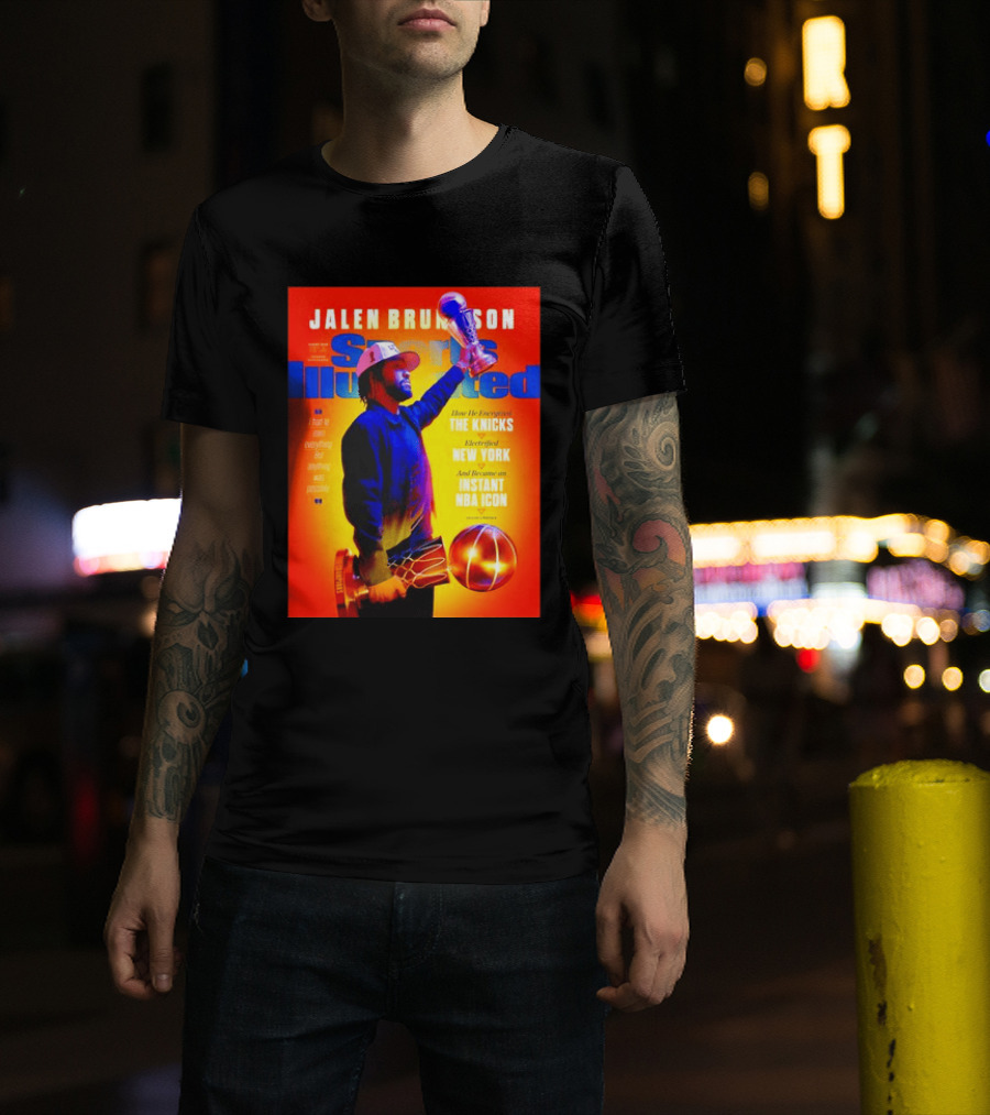 Jalen Brunson Sports Illustrated The Knicks Electrified New York Instant NBA Icon August 2026 T-Shirt