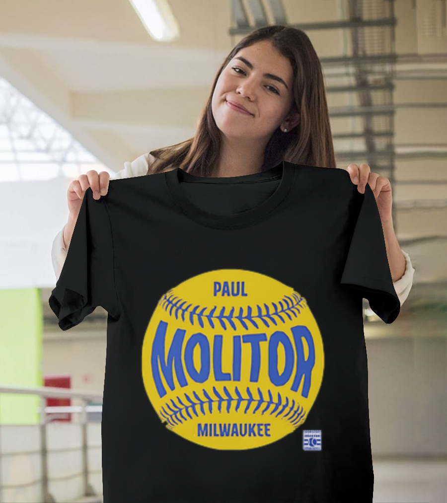 Paul Molitor Milwaukee Brewers Baseball Hall Of Fame 318 Club 1982 T-Shirt