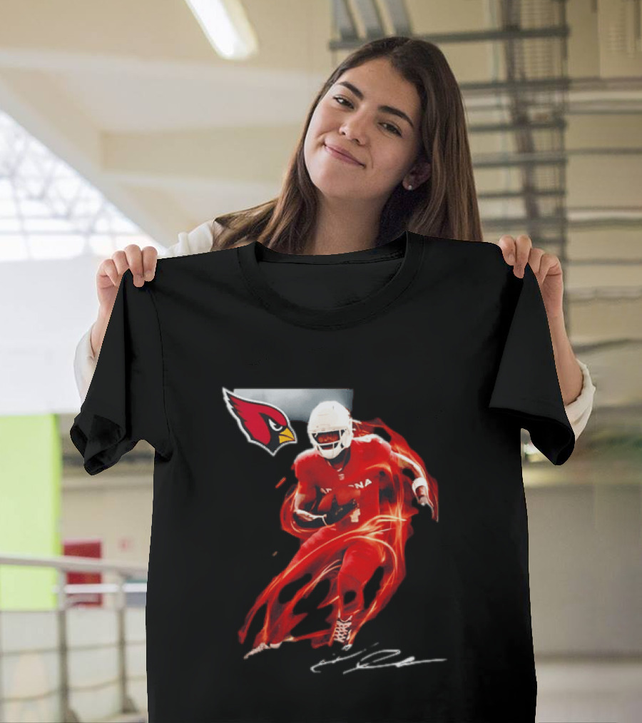 Kyler Murray Arizona Cardinals Dynamic Football Motion T-Shirt