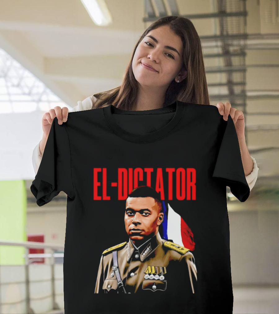 El Dictator Kylian Mbappe Military Jacket French Flag T-Shirt