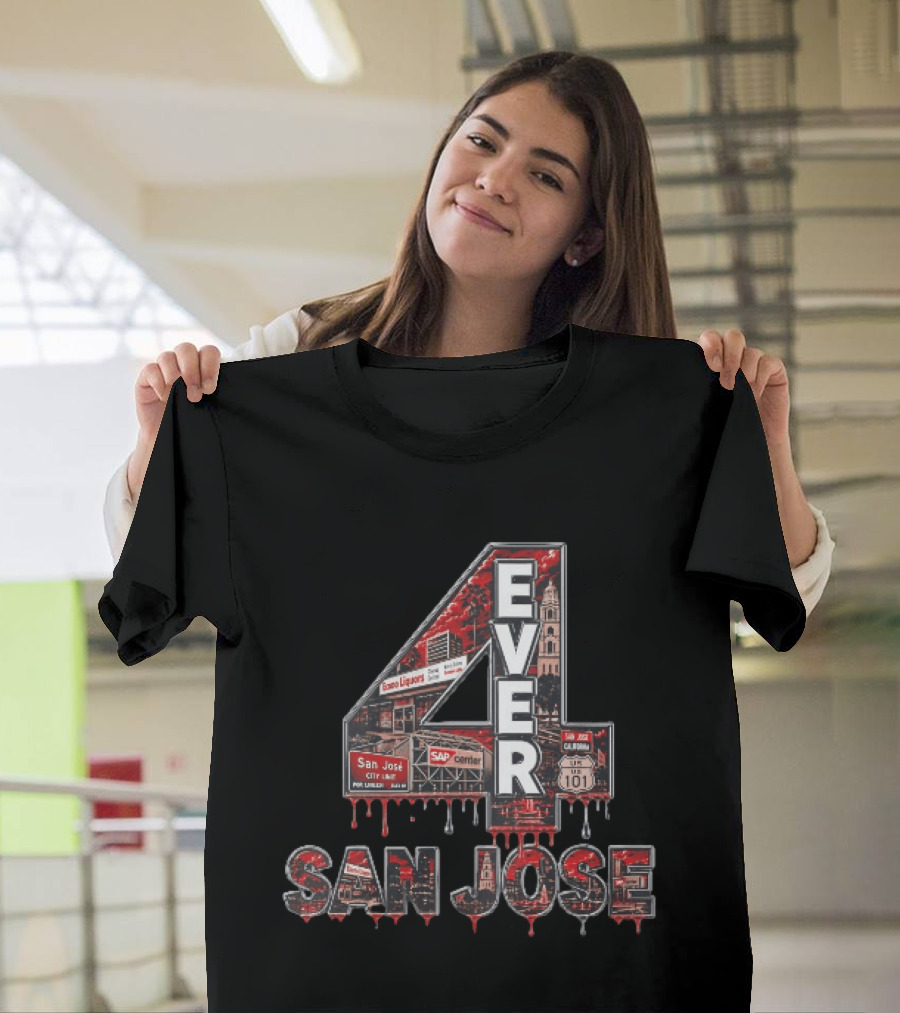 San Jose 4 Ever Econo Liquors SAP Center US 101 California T-Shirt