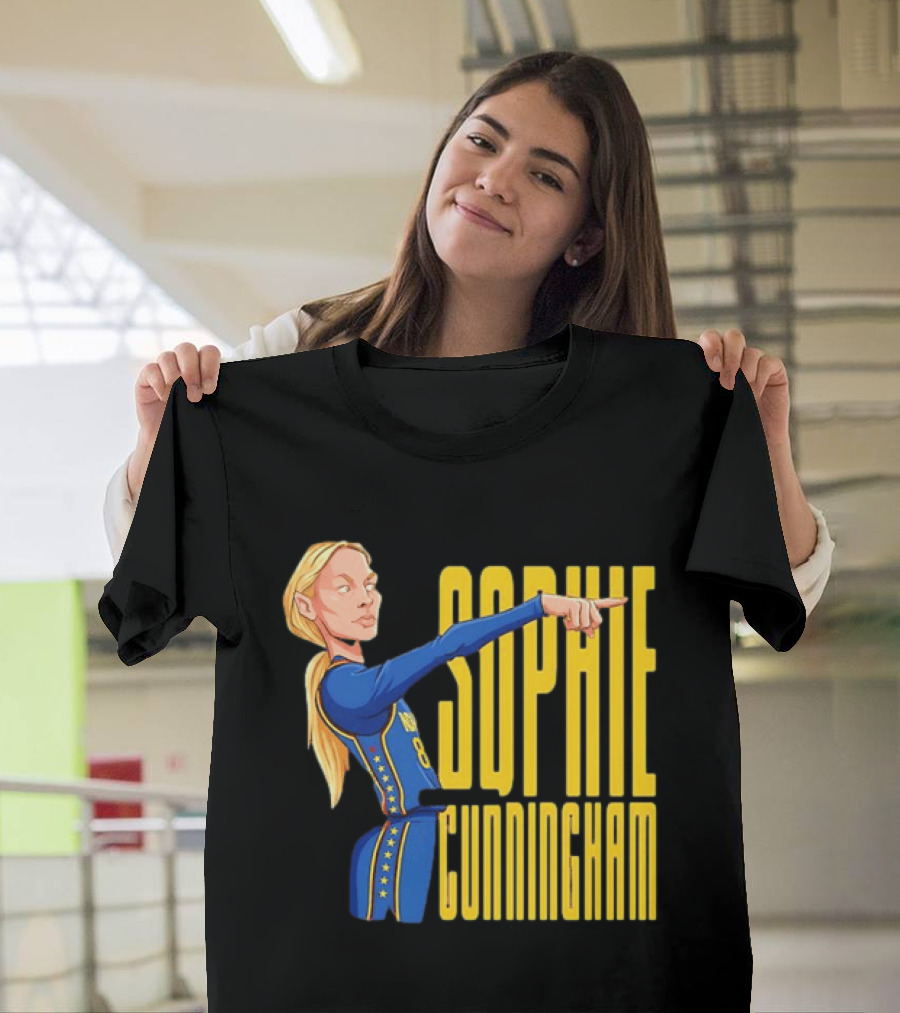 Sophie Cunningham Indiana Fever WNBA 2026 Jersey Game Player T-Shirt