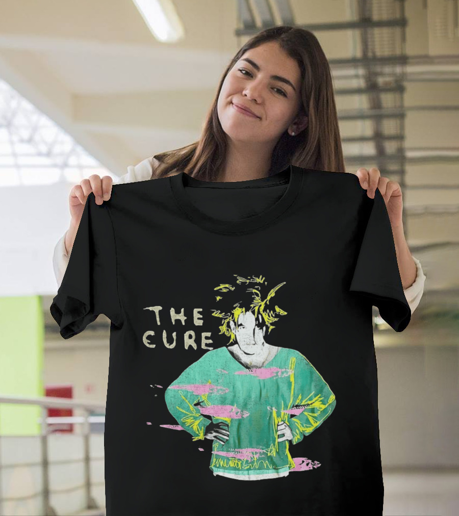The Cure Standing On A Beach 1986 T-Shirt