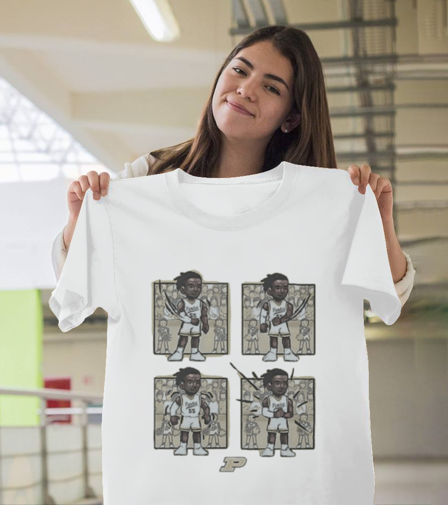 Purdue Basketball The Lance Dance Lance Jones 55 T-Shirt