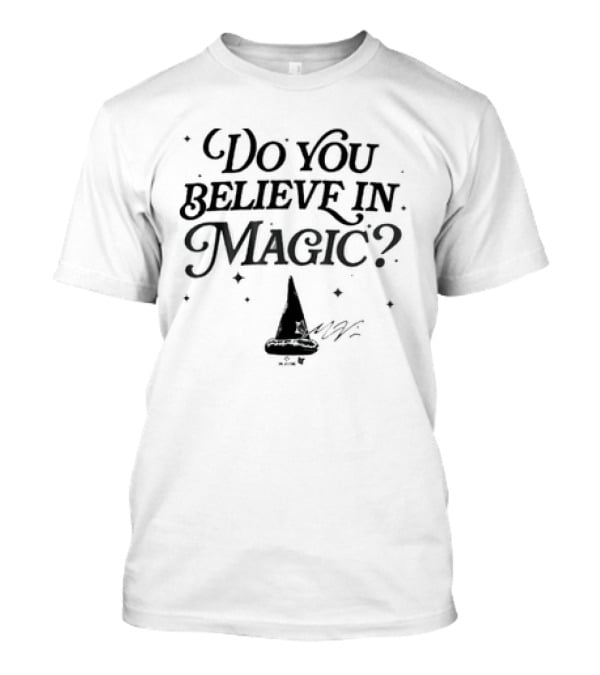 Do You Believe In Magic Mike Vasil Witch Hat Stars T-Shirt