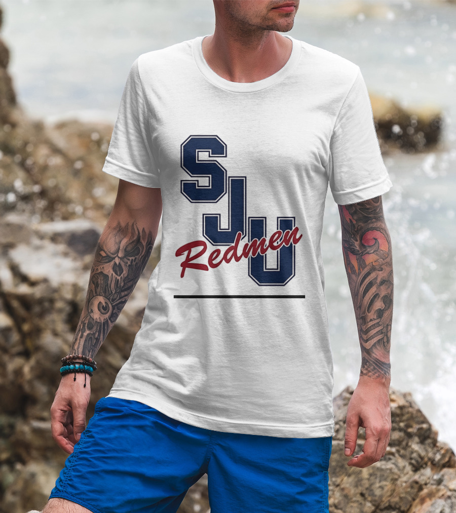 SJU Redmen 1988 Basketball Team T-Shirt