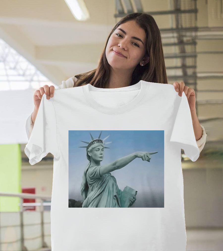 Statue Of Liberty Don't You Point At Me Sophie Cunningham Meme T-Shirt