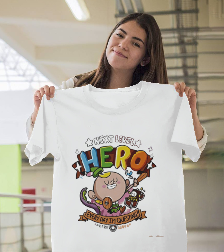 Next Level Hero Every Day I'm Questing T-Shirt