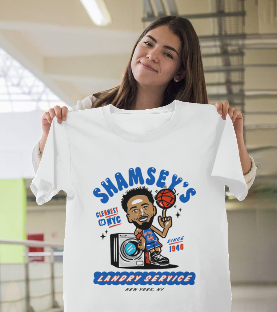 Shamsey's Landry Service New York Knicks Since 1946 NYC T-Shirt
