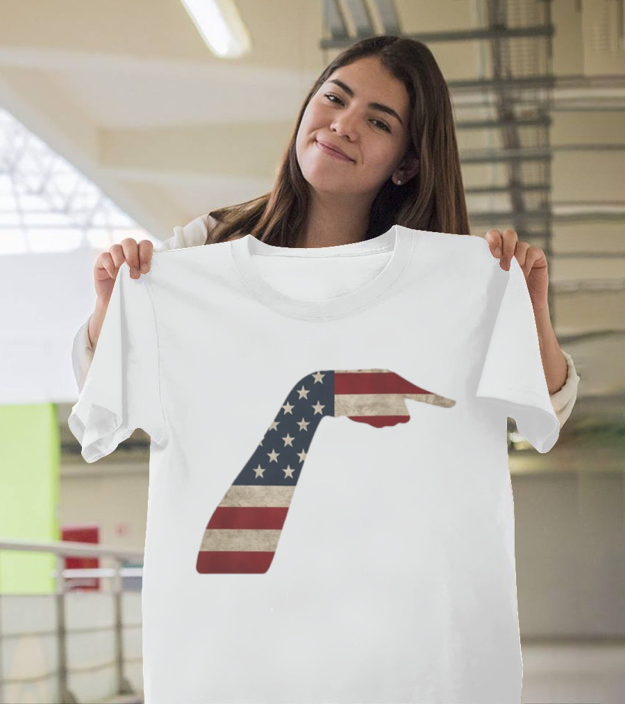 Sophie Cunningham American Flag Pointing Hand Patriotic USA Indiana Fever 2026 T-Shirt