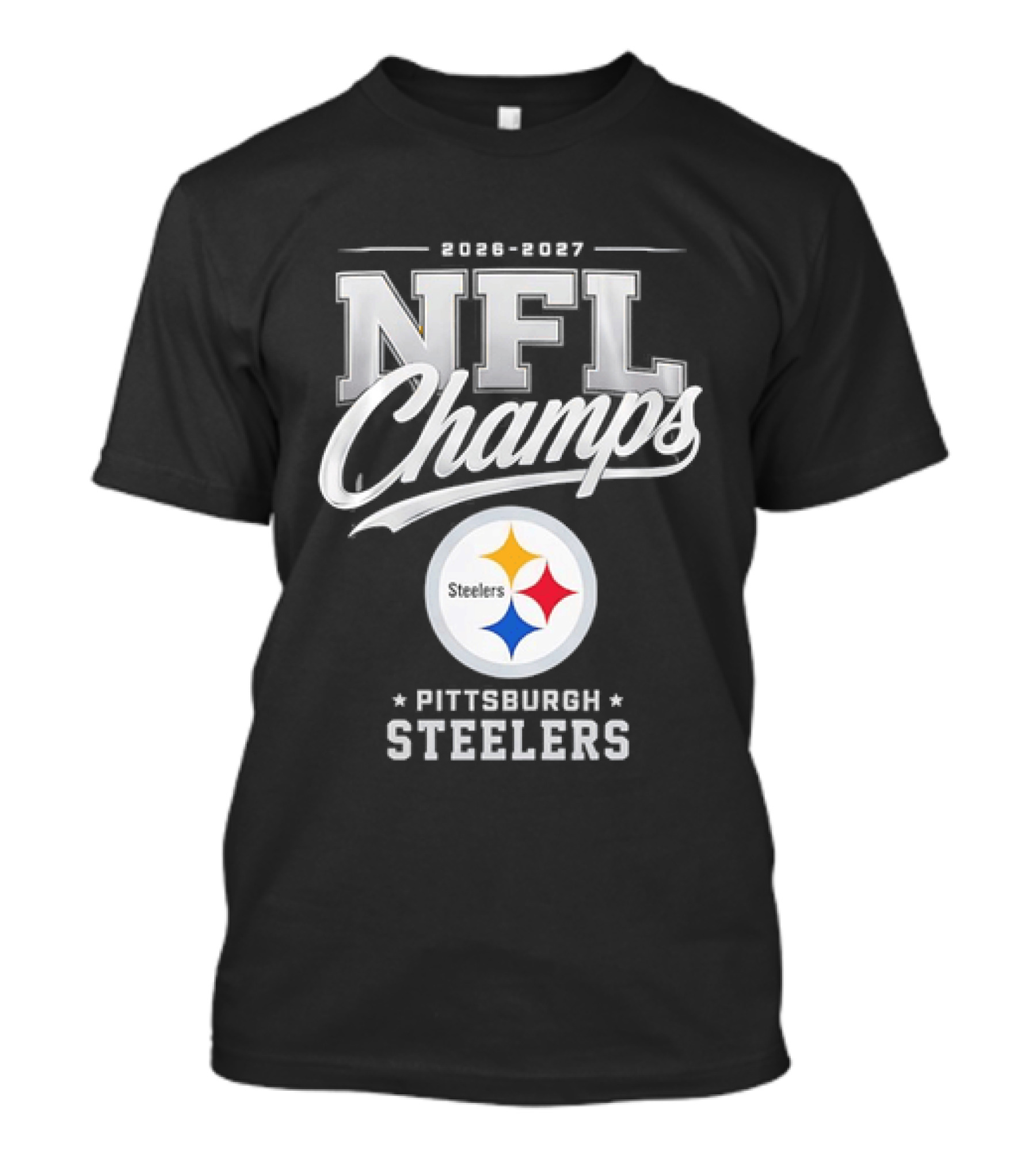 2026 2027 NFL Champs Pittsburgh Steelers T-Shirt