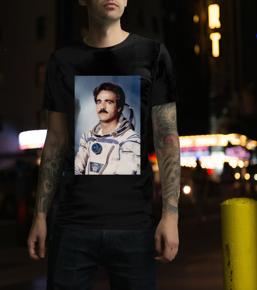 Abdul Ahad Momand Afghan Astronaut In Space Suit T-Shirt