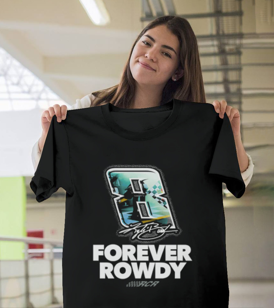 Kyle Busch Number 8 Forever Rowdy Richard Childress Racing T-Shirt