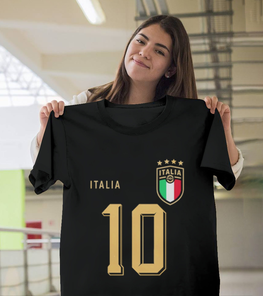 Italia 10 Argentina Lionel Messi T-Shirt