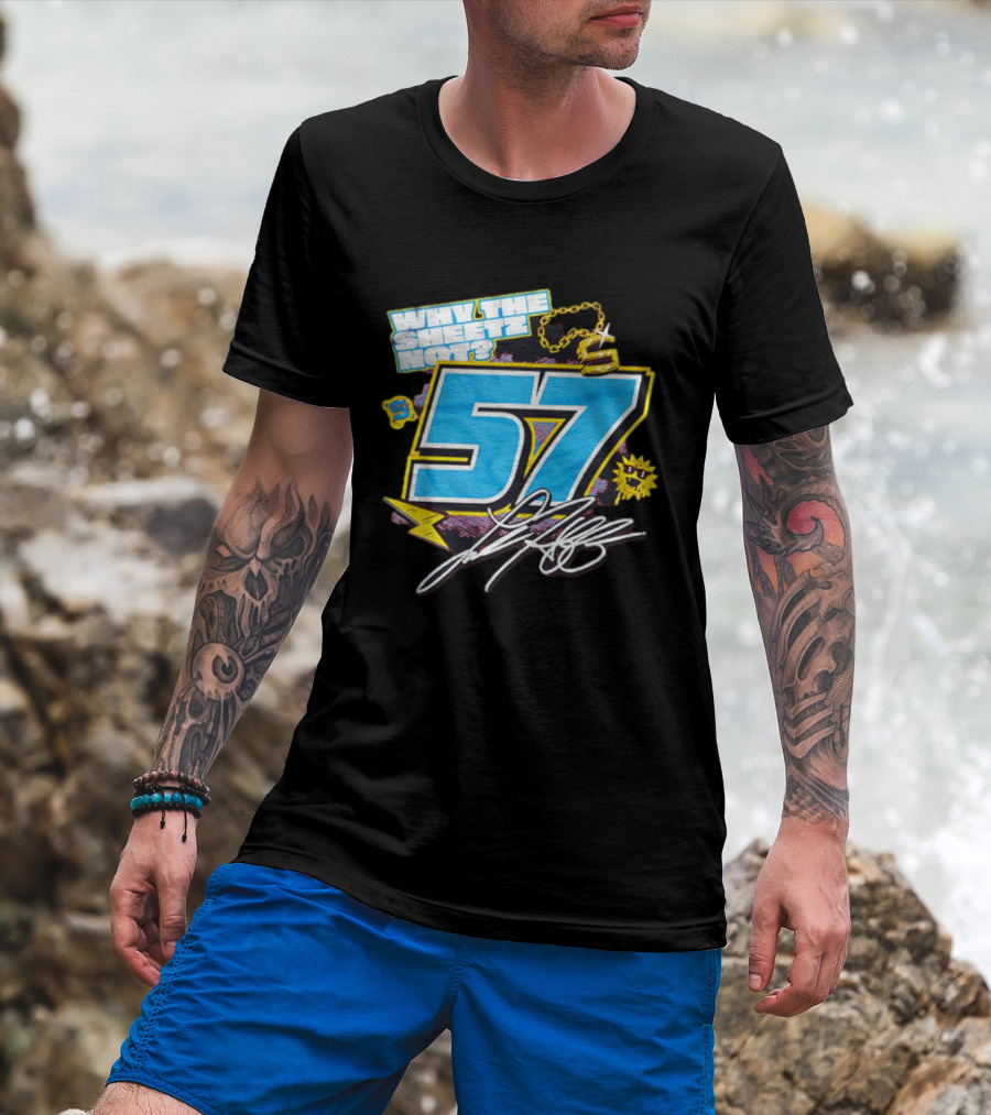 Why The Sheetz Not 57 Racing Motorsport Chain And Lightning T-Shirt