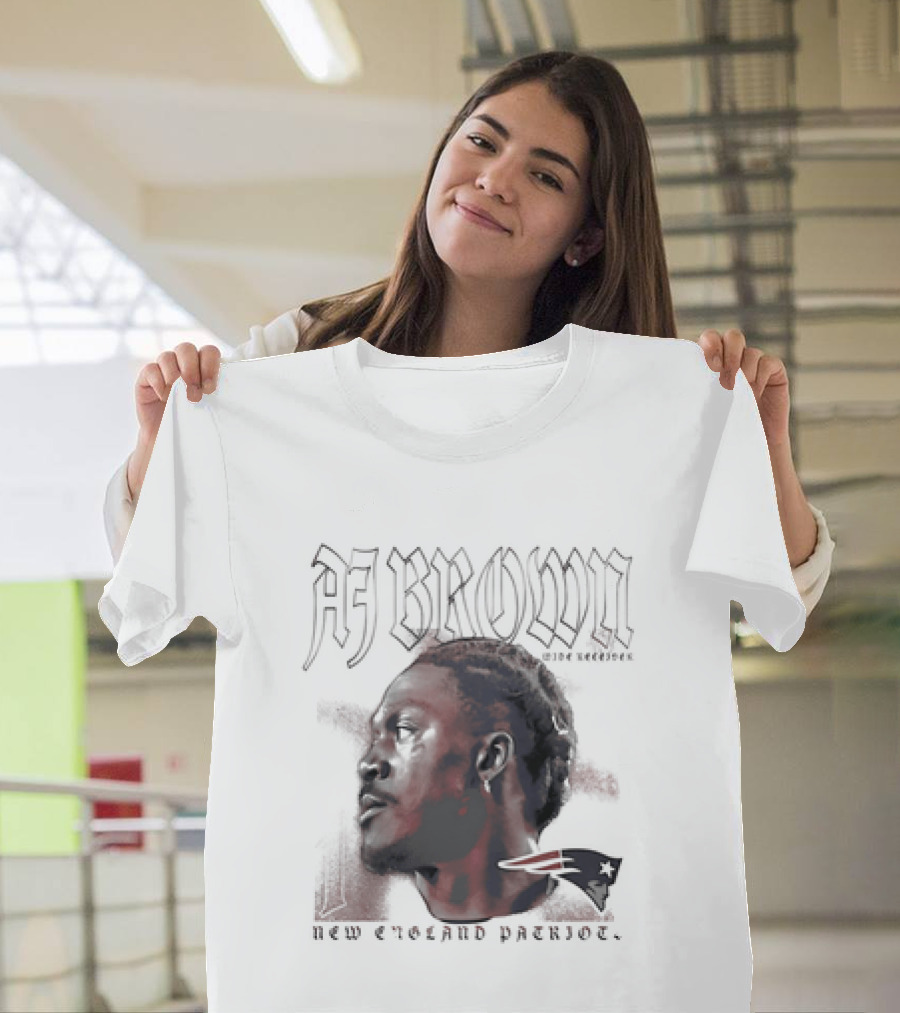 AJ Brown New England Patriots Bootleg T-Shirt