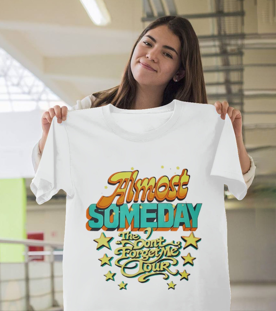 Almost Someday The Don't Forget Me Tour Stars T-Shirt