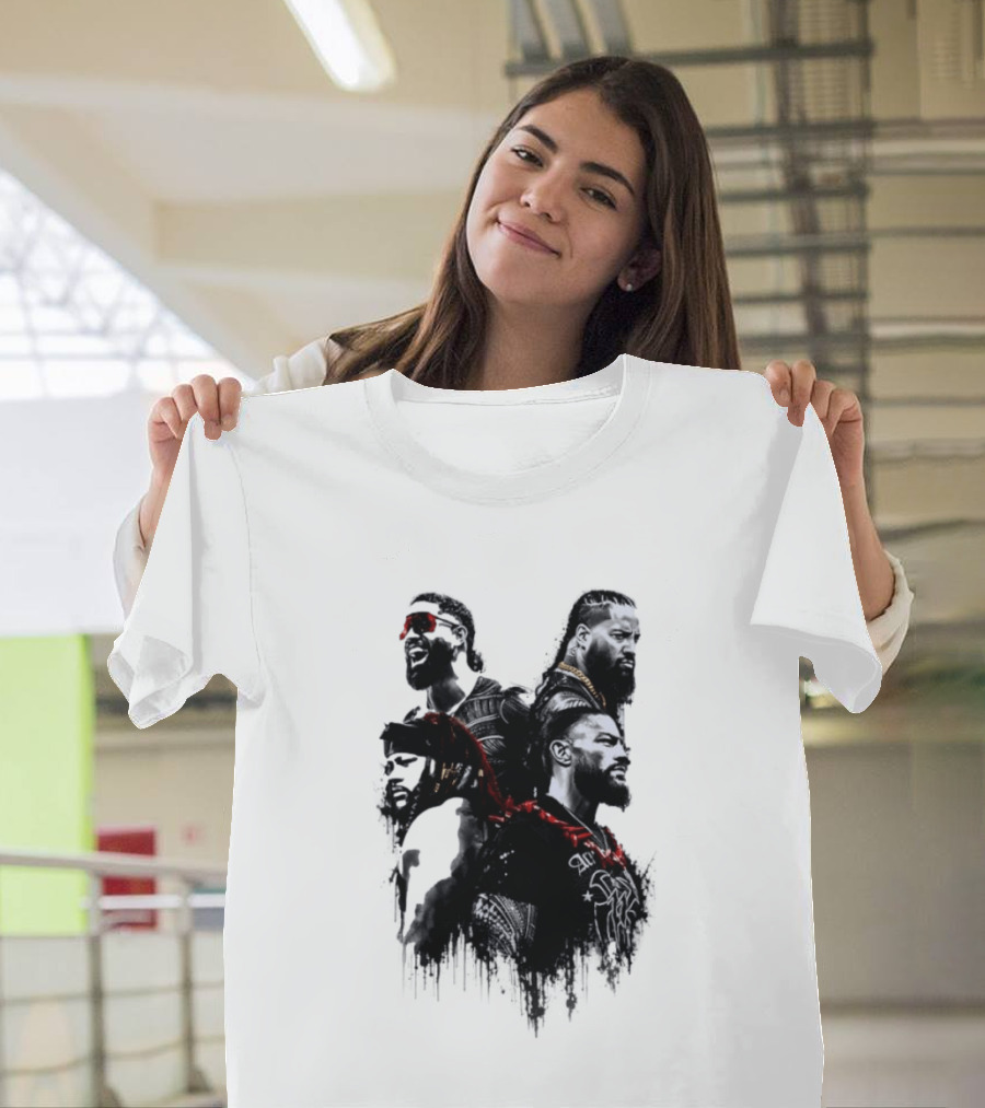 Bloodline Legacy Tribal Chief Wrestling Icons Collection T-Shirt