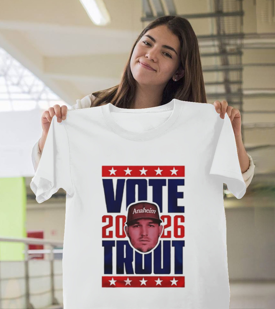 Vote Mike Trout Los Angeles Angels 2026 T-Shirt