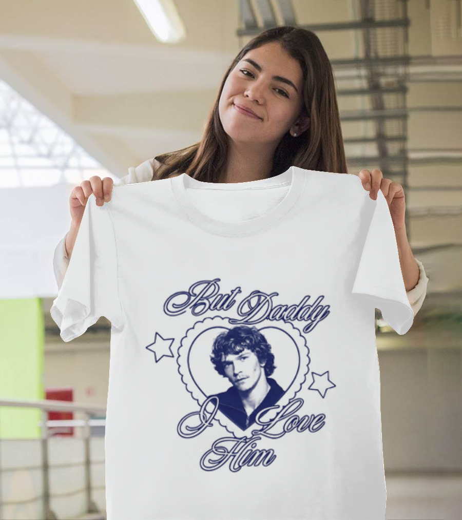 Matty Healy But Daddy I Love Him Heart Stars T-Shirt