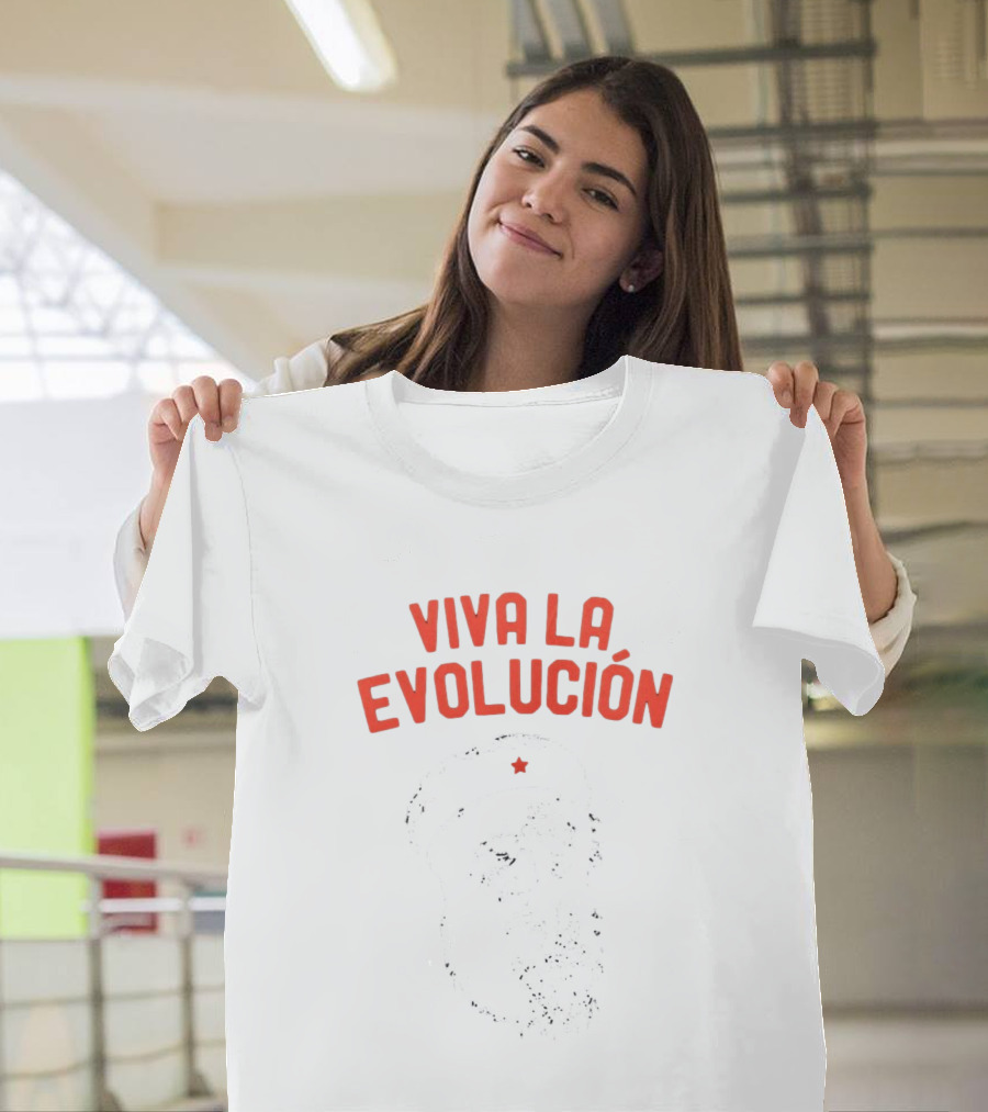Viva La Evolución Charles Darwin Che Guevara T-Shirt