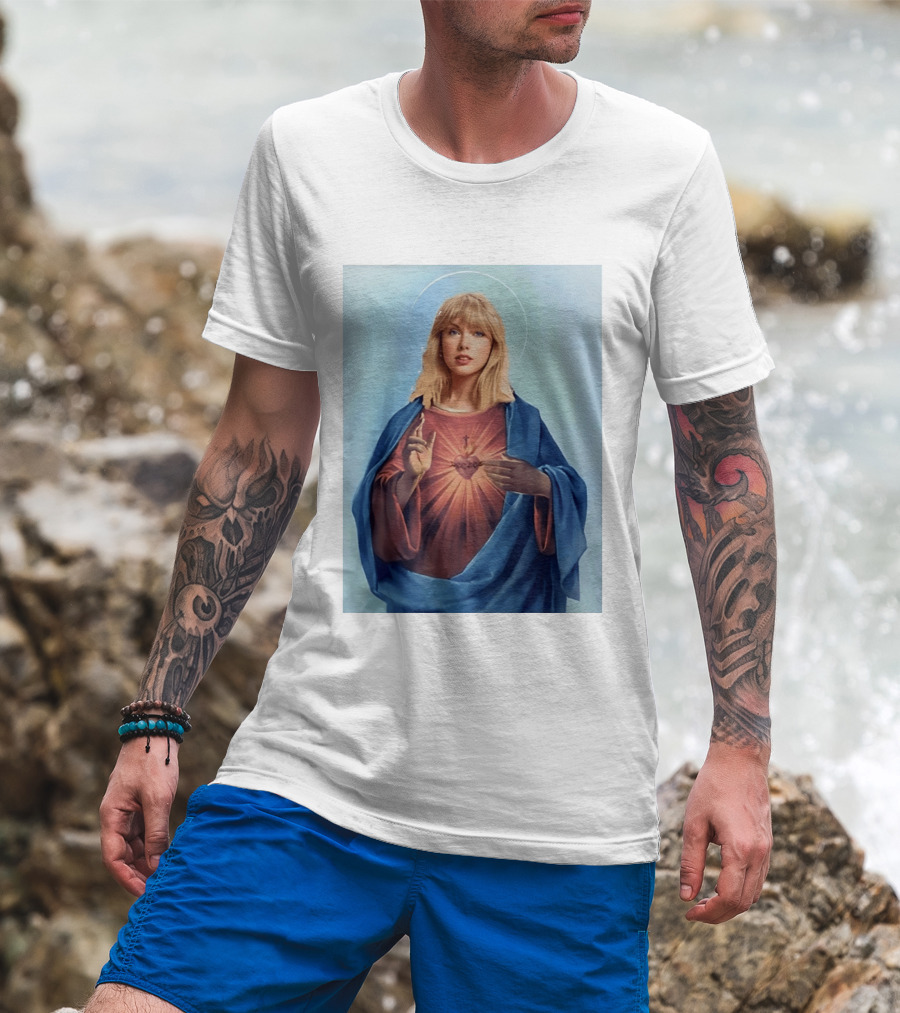 Taylor Sacred Heart Jesus Christ Pop Culture T-Shirt