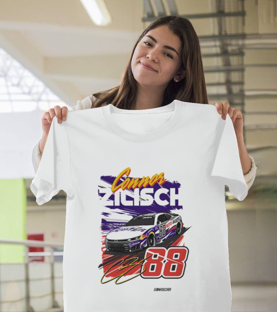 Connor Zilisch #88 NASCAR Racing Car Roto Rooter T-Shirt