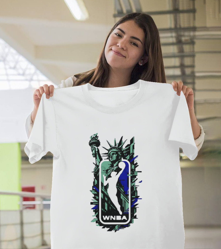 New York Liberty Statue Liberty Crown 2026 T-Shirt