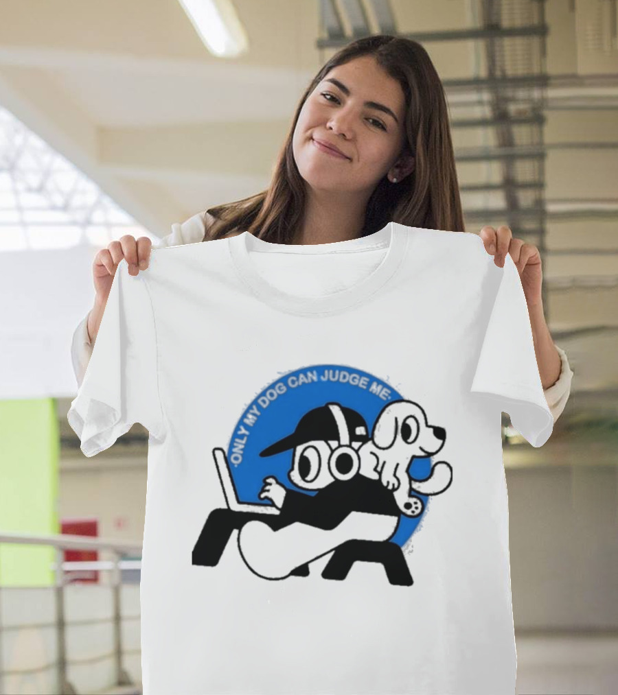 Only My Dog Can Judge Me Laptop User Headphones Gamer T-Shirt
