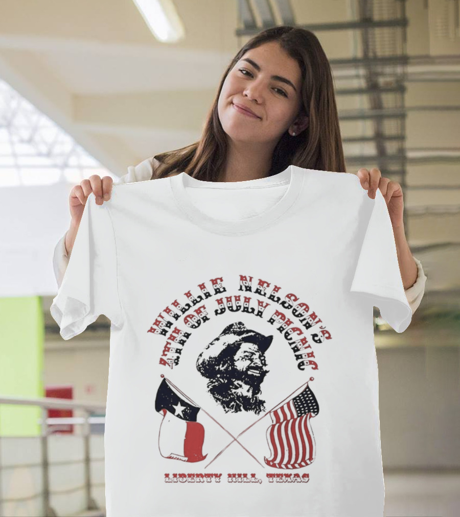 Willie Nelson's 4th Of July Picnic Gonzales Texas T-Shirt