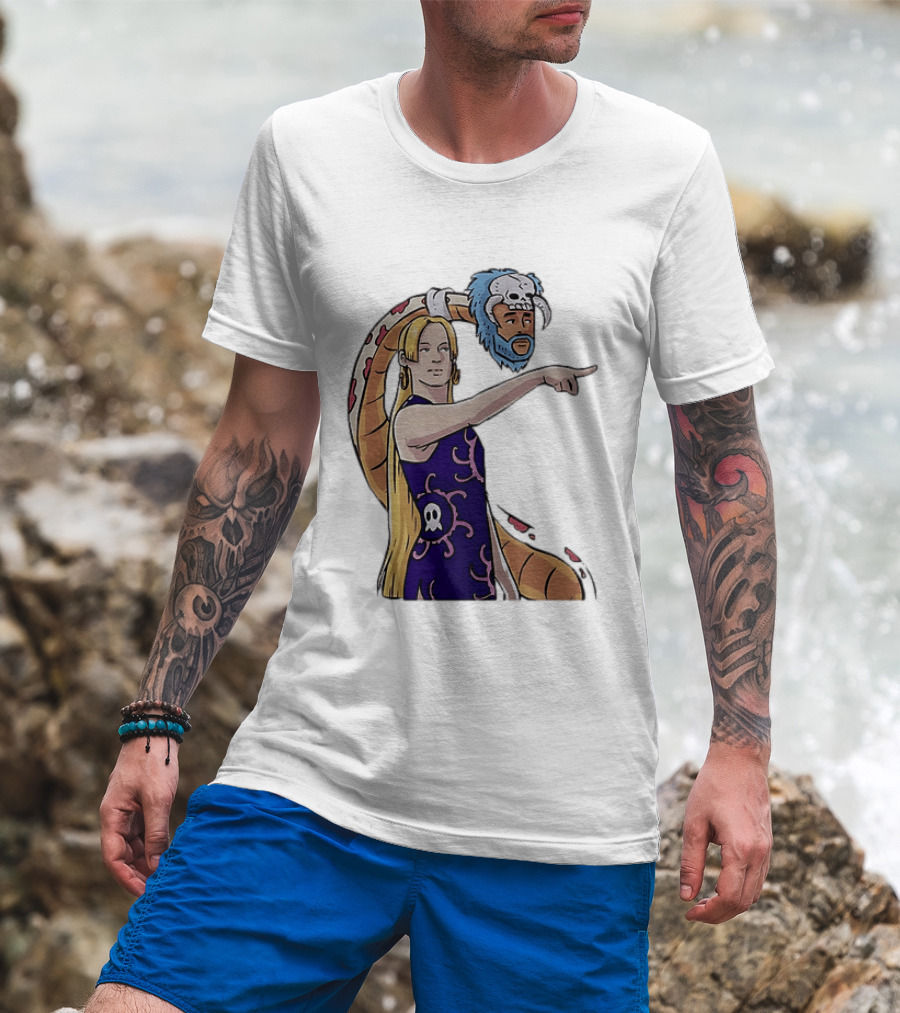 Sophie Cunningham Collaboration Boa Hancock Crossover Pointing Scene T-Shirt