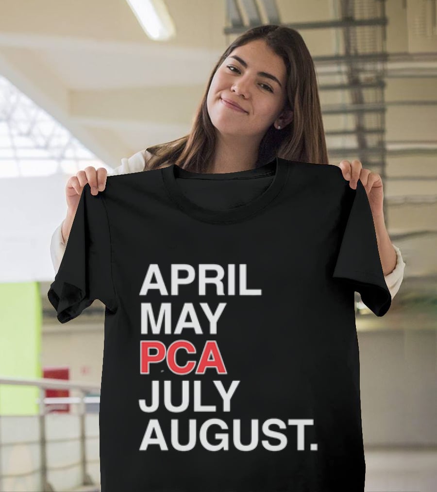 Pete Crow Armstrong PCA Chicago Cubs April May July August Calendar T-Shirt