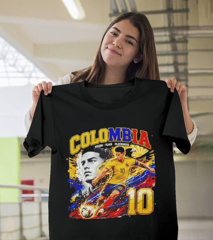 Colombia Vision Flair Playmaker 10 T-Shirt