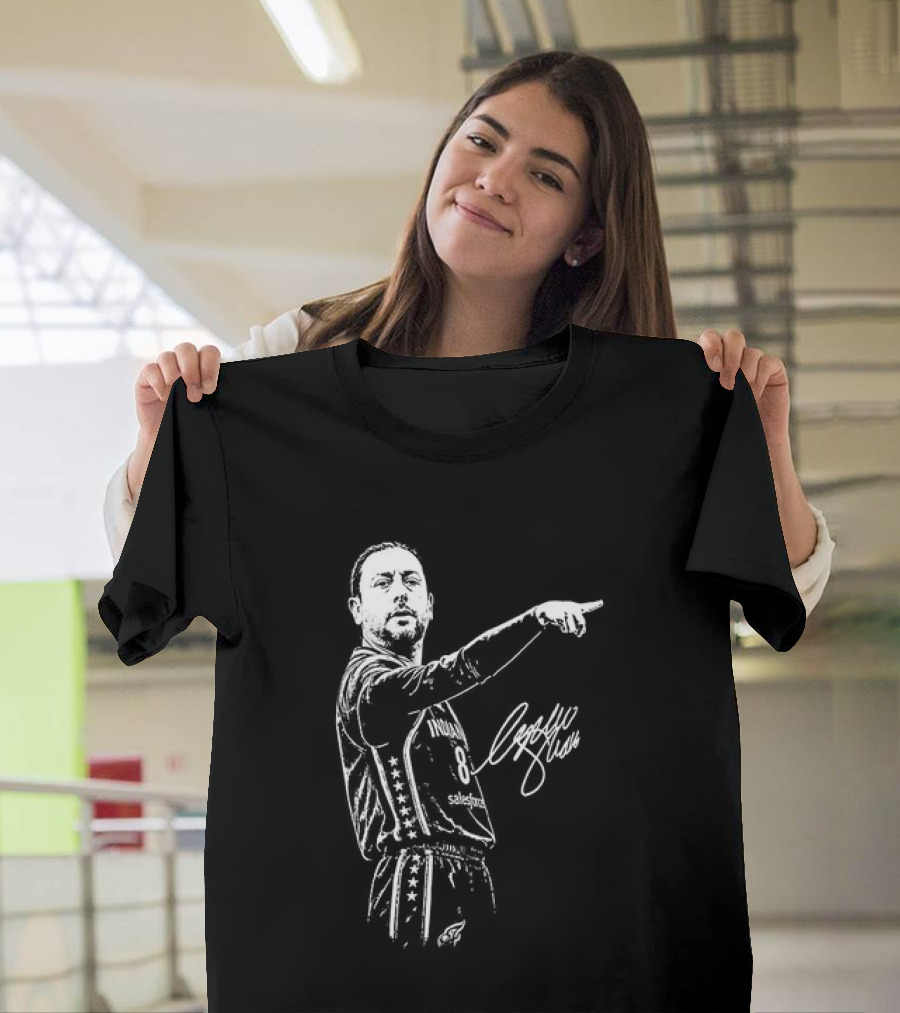 Sophie Cunningham Pointing Roberto De Zerbi T-Shirt