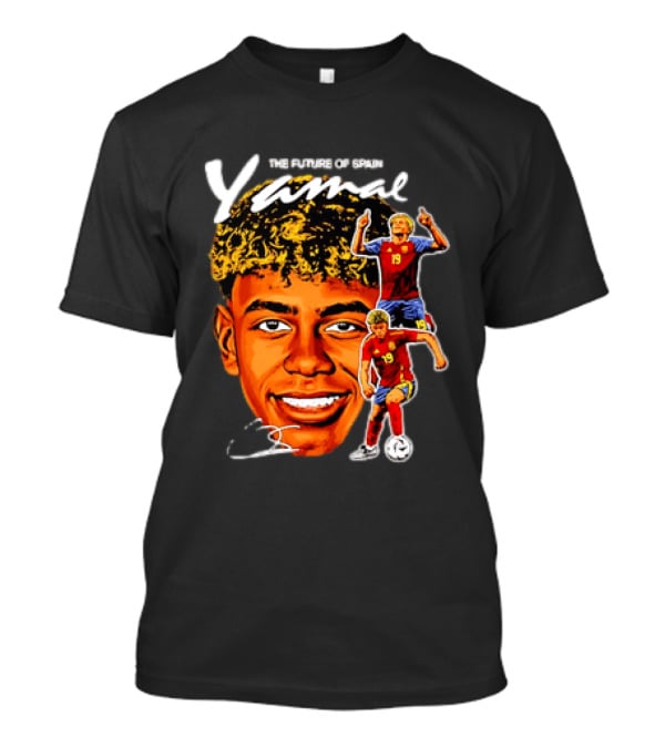 Lamine Yamal The Future Of Spain National Team Soccer Star T-Shirt