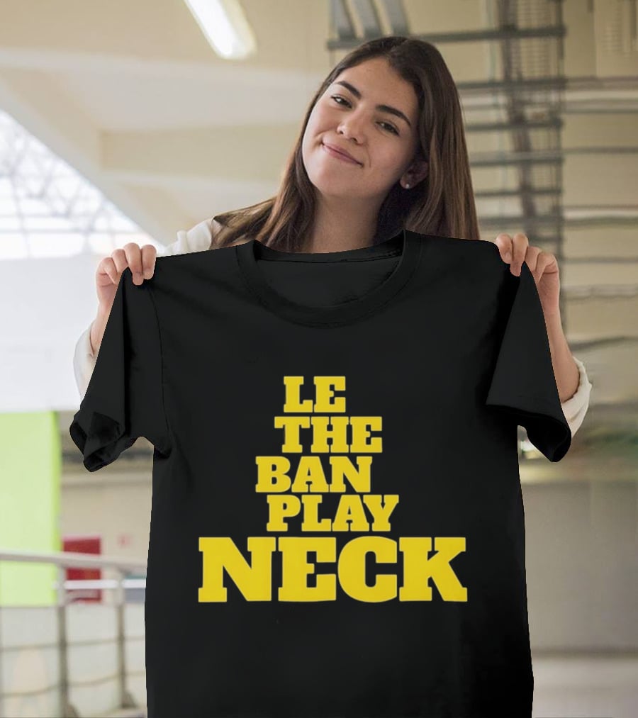 Tiger Nation Let The Band Play Neck LSU T-Shirt