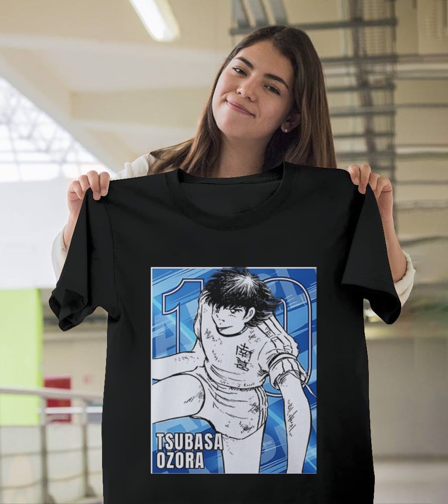 Tsubasa Ozora Nankatsu 10 Captain Tsubasa Anime Manga Series T-Shirt