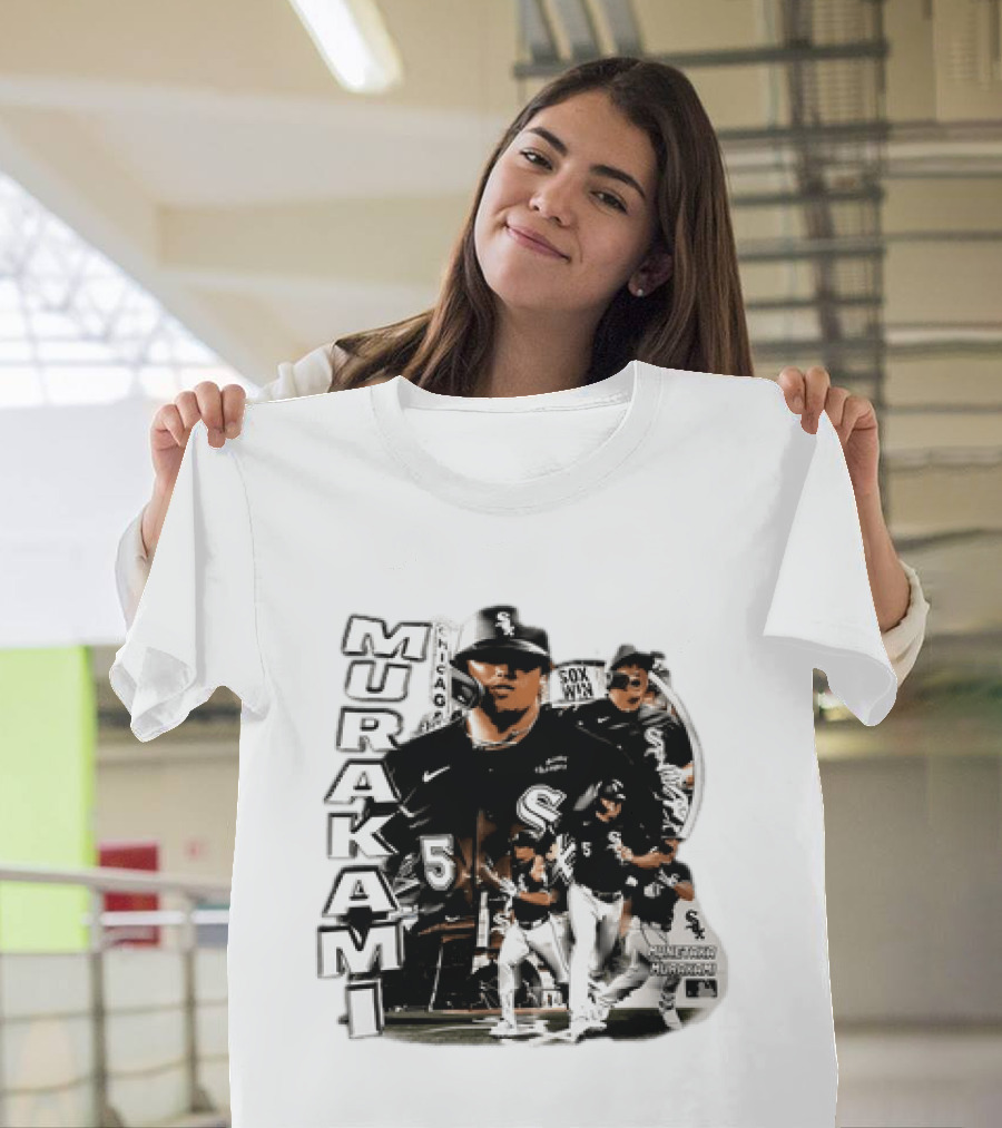Munetaka Murakami Chicago White Sox Win Player Number 5 MLB T-Shirt
