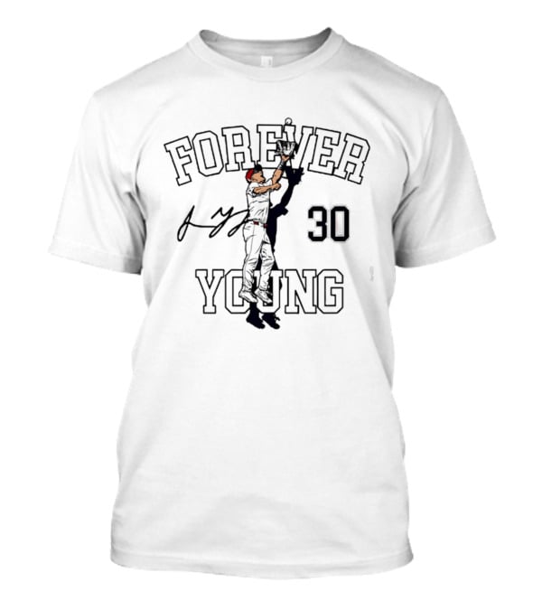 Forever Young Jacob Young Washington Nationals 30 T-Shirt