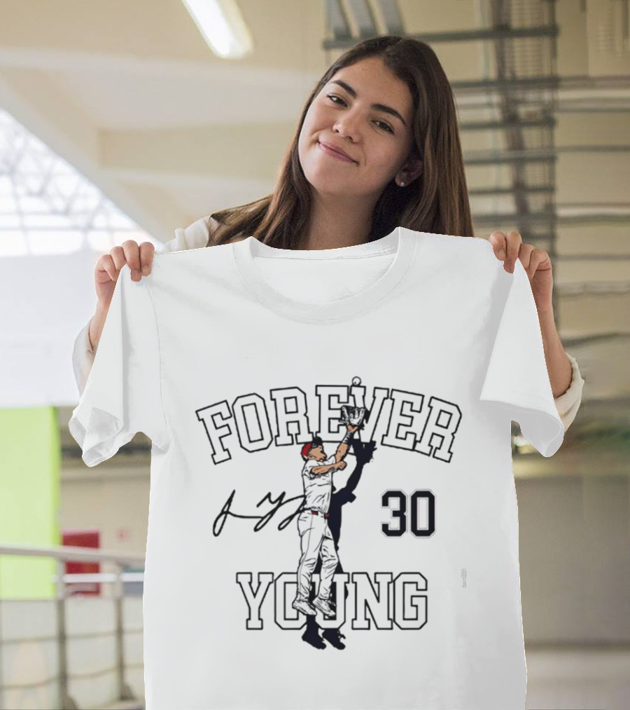 Forever Young Jacob Young Washington Nationals 30 T-Shirt