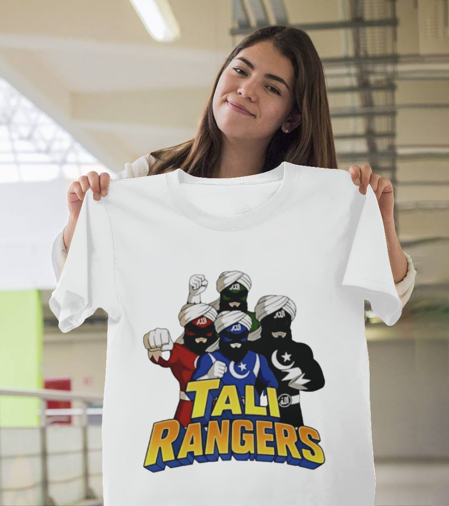 Tali Rangers Turban Wearing Superhero Group T-Shirt